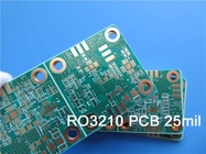 PCB Rogers RF построенный на RO3210 25mil 0.635mm DK10.2 с золотом погружения для автомобильных систем предотвращения столкновения
