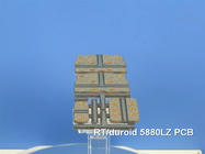 Rogers RT/duroid 5880 высокочастотные ламинированные материалы представляют собой композитные материалы из PTFE, усиленные стеклянными микроволокнами
