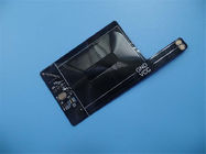 Прототип гибкое ПКБс ПКБс двойного доступа гибкий с черным Полимиде ПКБс цвета Коверлай