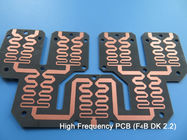 PCB PTFE высокочастотный на PCB RF PTFE двойного слоя DK2.2 дешевом для муфт