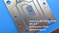 Taconic PCB 60mil 1.524mm RF-35TC высокочастотный с золотом погружения для спутников