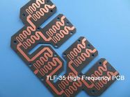 Taconic PCB платы с печатным монтажом 30mil 0.762mm TLF-35 RF микроволны TLF-35 с OSP