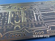 Taconic TLY-3 высокочастотная монтажная плата микроволны TLY-3 PCB 30mil 0.762mm с золотом погружения