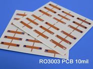 PCB микроволны доски DK3.0 DF 0,001 PCB 2-Layer Rogers 3003 10mil Cirucit Rogers RO3003 высокочастотный