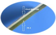 Высокочастотный гибридный PCB 6-Layer смешал PCB на 20mil 0.508mm RO4350B и FR-4 со слепым через