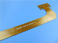 Разнослоистое FPC PCB 4 слоев гибкий с золотом погружения 0.25mm толстым