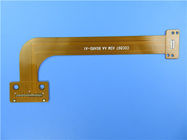 Разнослоистое FPC PCB 4 слоев гибкий с золотом погружения 0.25mm толстым