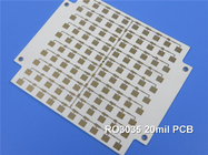 PCB монтажной платы DK3.5 PCB 2-Layer Rogers 3035 20mil 0.508mm микроволны Rogers RO3035 DF 0,0015 высокочастотный