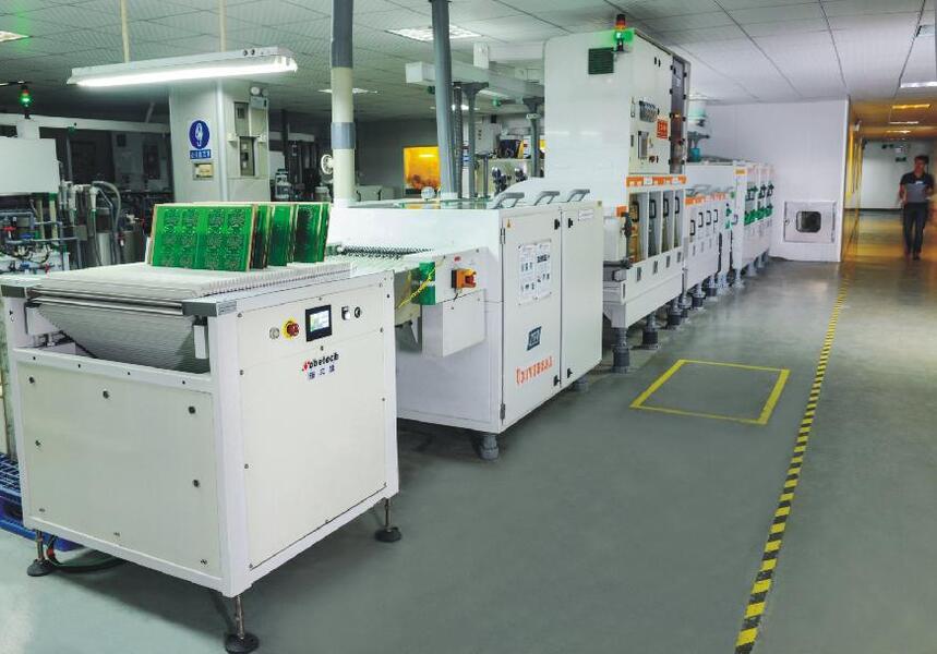 Shenzhen Bicheng Electronics Technology Co., Ltd линия производства производителя