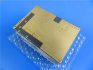 Гибридный PCB построенный на материале SCGA-500 GF265 высокочастотном и высоком Tg FR-4 с золотом погружения