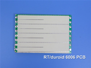 Rogers RT/duroid 6006 2-слойный жесткий ПКБ керамический ПТФЕ композиты Immersion Gold толщина 2,03 мм