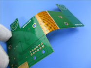 PCB 4 слоев Гибк-твердый построил на 1.6mm FR4 и Polyimide 0.2mm с золотом погружения и зеленой маске припоя для аппаратуры