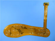 гибкая напечатанная цепь 2-Layer (FPC) построенная на Polyimide с золотом и укреплением погружения для Insole спорт