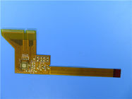 Гибкая напечатанная цепь (FPC) построенная на Polyimide 1oz с золотом покрытым для модуля температуры