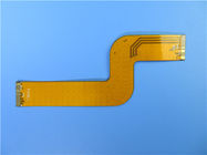 Разнослоистый гибкий Полимиде ПКБс ПКБс на 0.25мм толщиной с золотом погружения