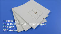 PCB монтажной платы DK6.15 PCB 2-Layer Rogers 3006 25mil 0.635mm микроволны Rogers RO3006 DF 0,002 высокочастотный