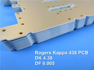 PCB Rogers 40mil 1.016mm DK 4,38 монтажной платы микроволны каппа 438 с золотом погружения для распределенных антенных устройств