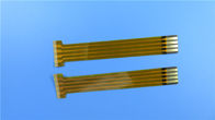 Гибкая свинцовая лента для защиты от коррозии напечатанной цепи соединительная с золотом простого дизайна и погружения для гибкого плоского кабеля
