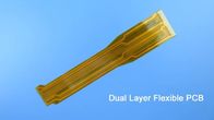 Гибкая напечатанная цепь (FPC) построенная на Polyimide с золотом и укреплением погружения для прокладки #FPC Manufactur соединения