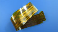 Цепь FPC Adhesiveless гибкая напечатанная построенная на прозрачном тонком Polyimide Glueless с золотом покрытым для отслеживать