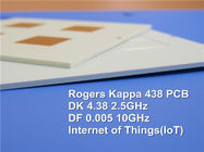 Rogers RO4350B + высокий PCB PCB 4-Layer 1.0mm смешанный на 4mil RO4350B и 0.3mm FR-4 Tg FR-4 гибридный