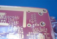 Гибридный 10-Layer PCB PCB Rogers RO4350 6.6mil+FR4 гибридный с красными маской припоя и золотом погружения