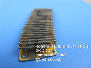 PCB Rogers RT/Duroid 5870 31mil 0.787mm высокочастотный для систем радиолокатора