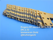 PCB Rogers RT/Duroid 5870 62mil 1.575mm высокочастотный для антенн точкаых-точка радио цифров