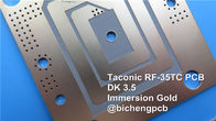 Taconic высокочастотный PCB построенный на RF-35TC 30mil 0.762mm с черной маской припоя для антенн