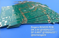 PCB антенны платы с печатным монтажом 60mil 30mil 20mil RO4535 Rogers RO4535 высокочастотный с золотом погружения, серебром, оловом