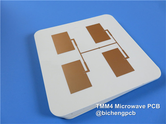 Rogers TMM4 PCB 2-слойный 25mil микроволновой материал для применения в полосе и микрополосе