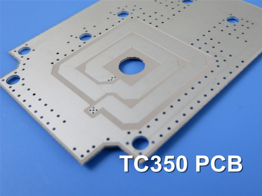 Ламинаты Rogers TC350 представляют собой подложки печатных плат 2-слойного PCB 20mil с уровнем сварки горячим воздухом (HASL)