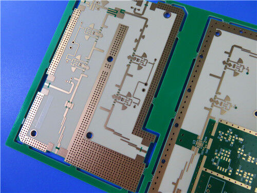 4-слойный гибридный ламинат RO4003C + двойная печатная плата Tg170 FR4 Prepreg (PCB)
