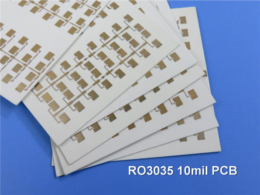 Rogers RO3035 Высокочастотный ПКБ 2-слойный Rogers 3035 10mil Круговая плата DK3.5 DF 0.0015 RF микроволновой ПКБ