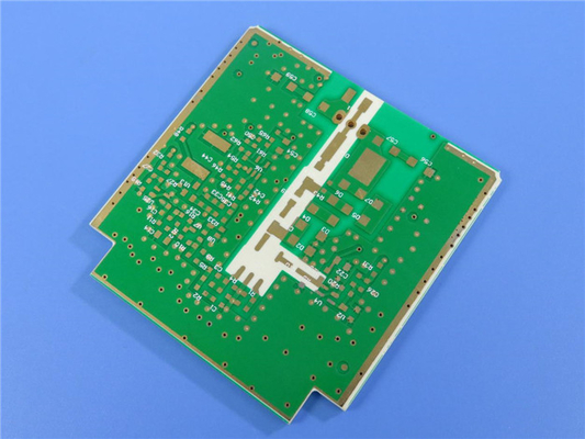 Гибридный PCB смешал материальными PCB монтажной платы различными совмещенный материалами RO4350B + FR4 + RT/duroid 5880 с золотом